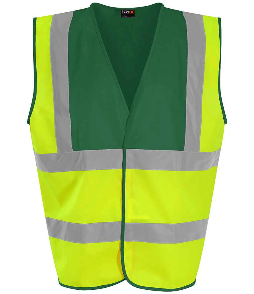 Pro RTX High Visibility Waistcoat - Yellow/Paramedic Green