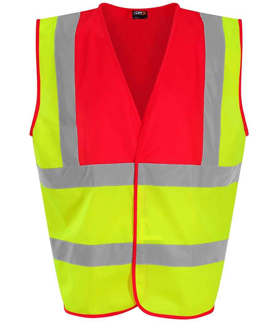 Pro RTX High Visibility Waistcoat - Yellow/Pink