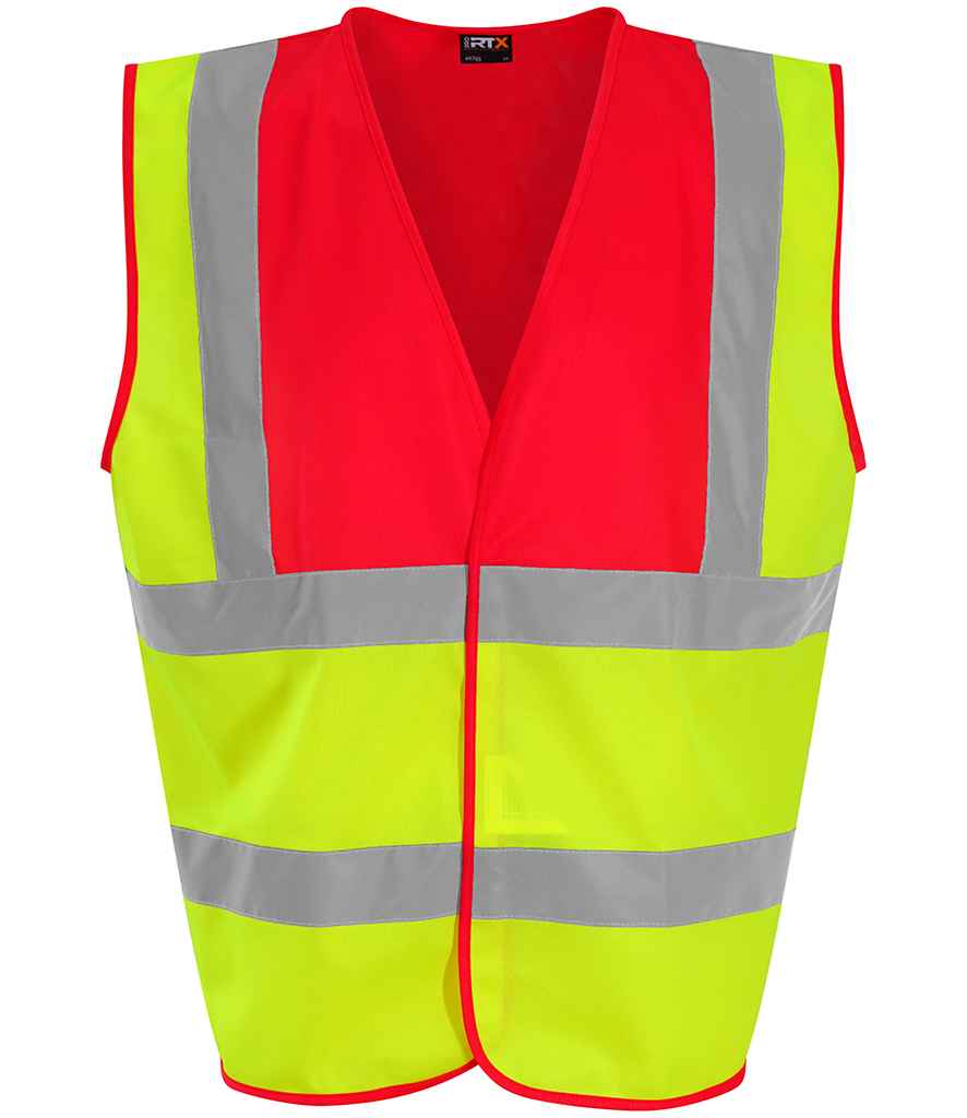 Pro RTX High Visibility Waistcoat - Yellow/Red