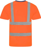 Pro RTX High Visibility T-Shirt - Orange/Navy