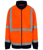 Pro RTX High Visibility Fleece Jacket - Orange/Navy
