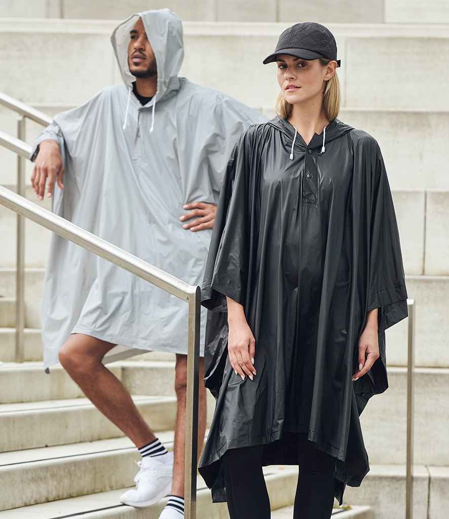Splashmacs Rain Poncho - Black