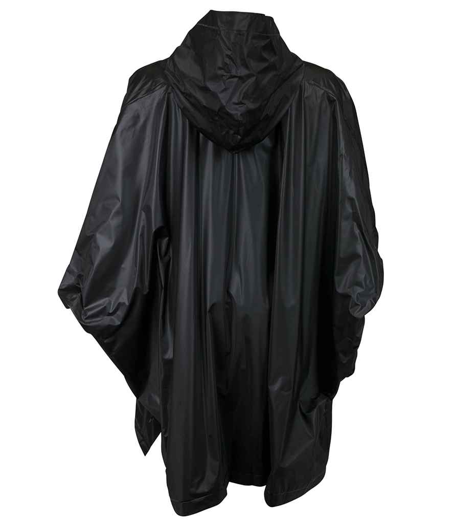 Splashmacs Kids Rain Poncho - Black