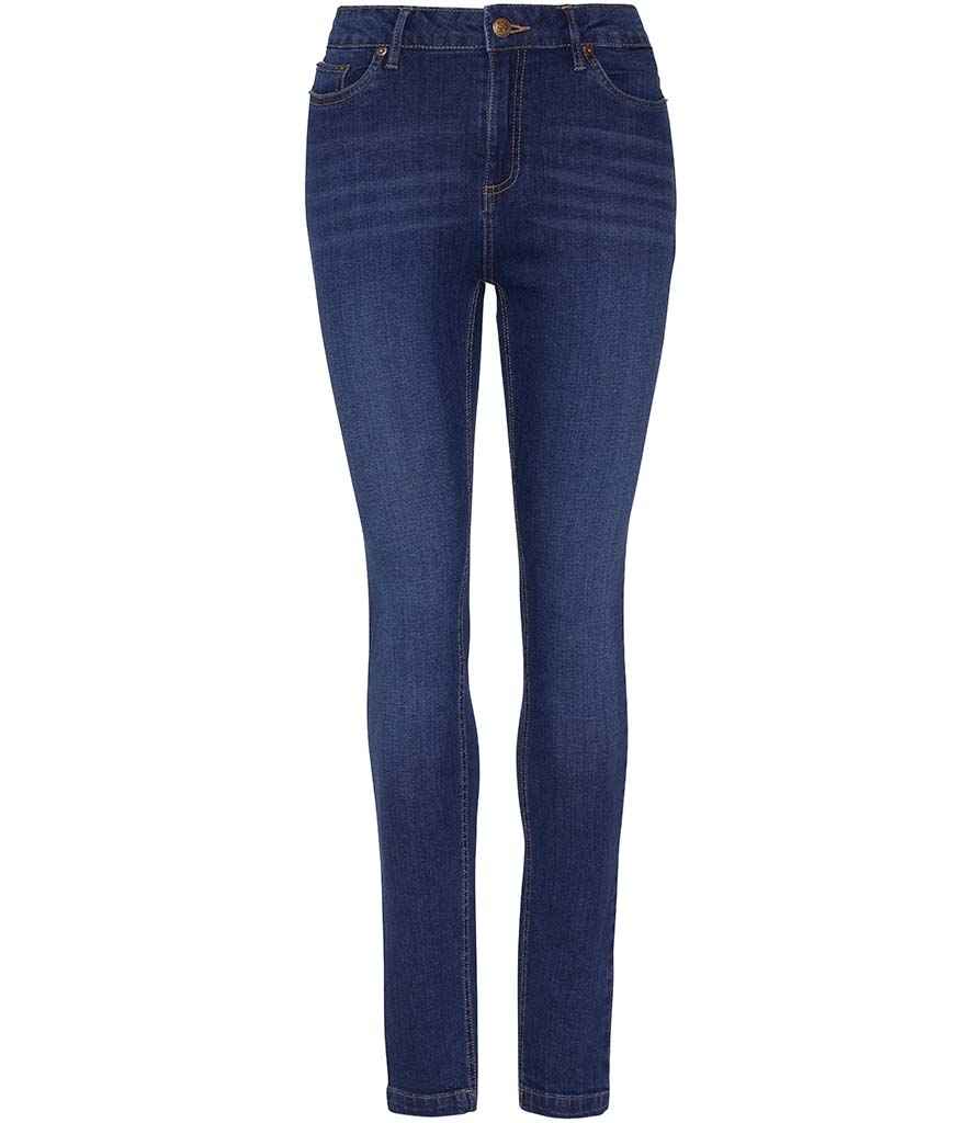 So Denim Ladies Lara Skinny Jeans - Dark Blue Wash