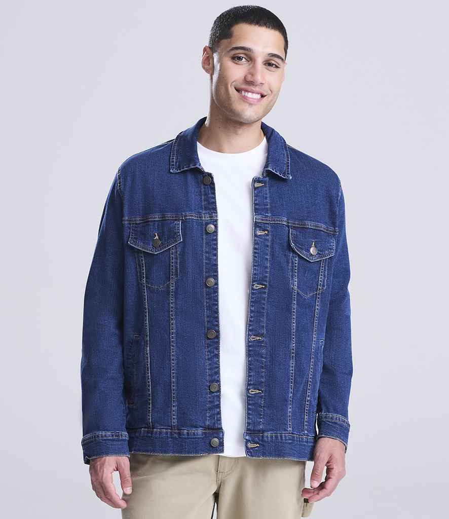 So Denim Noah Denim Jacket - Dark Blue Wash