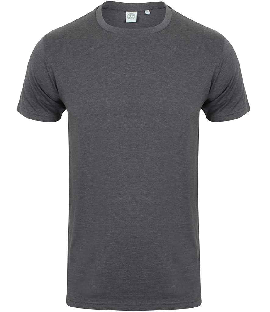 SF Clothing Feel Good Stretch T-Shirt - Heather Charcoal