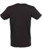 SF Clothing Feel Good Stretch V Neck T-Shirt - Black