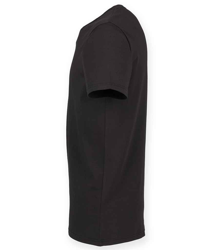SF Clothing Feel Good Stretch V Neck T-Shirt - Black