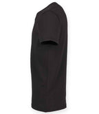 SF Clothing Feel Good Stretch V Neck T-Shirt - Black