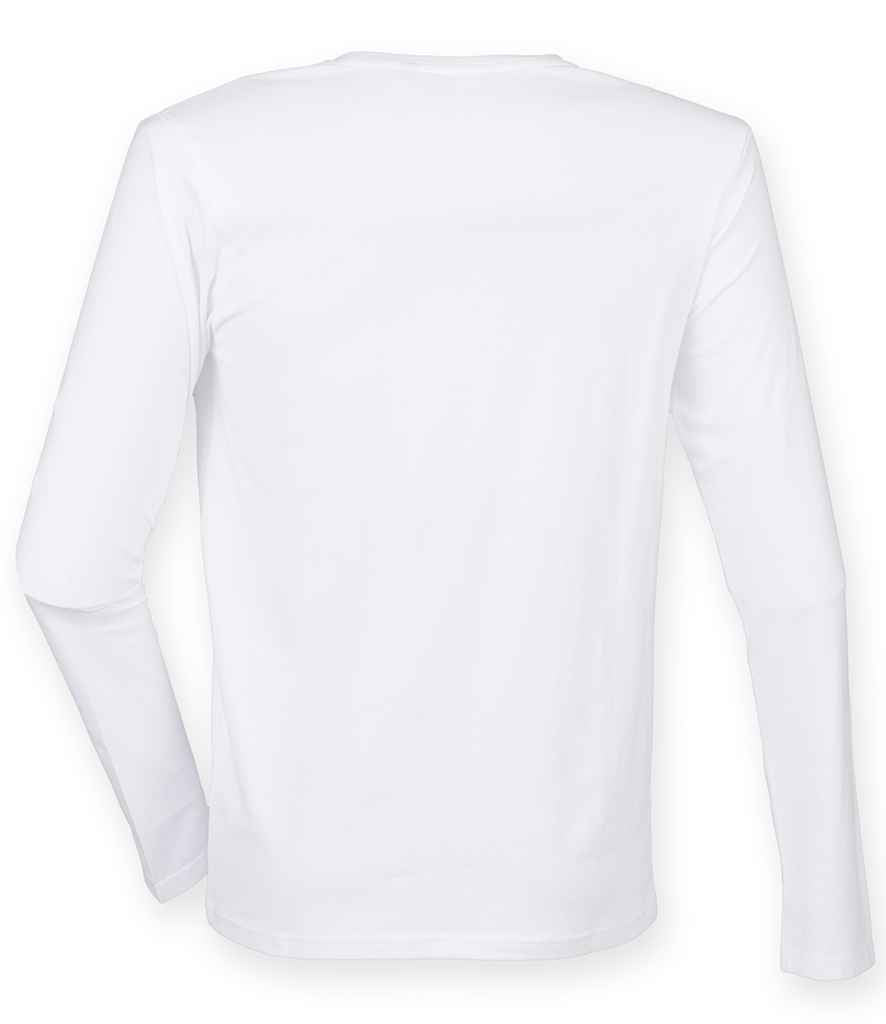 SF Clothing Feel Good Stretch Long Sleeve T-Shirt - White