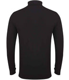 SF Clothing Feel Good Stretch Roll Neck Top - Black