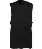 SF Clothing High Neck Vest - Black