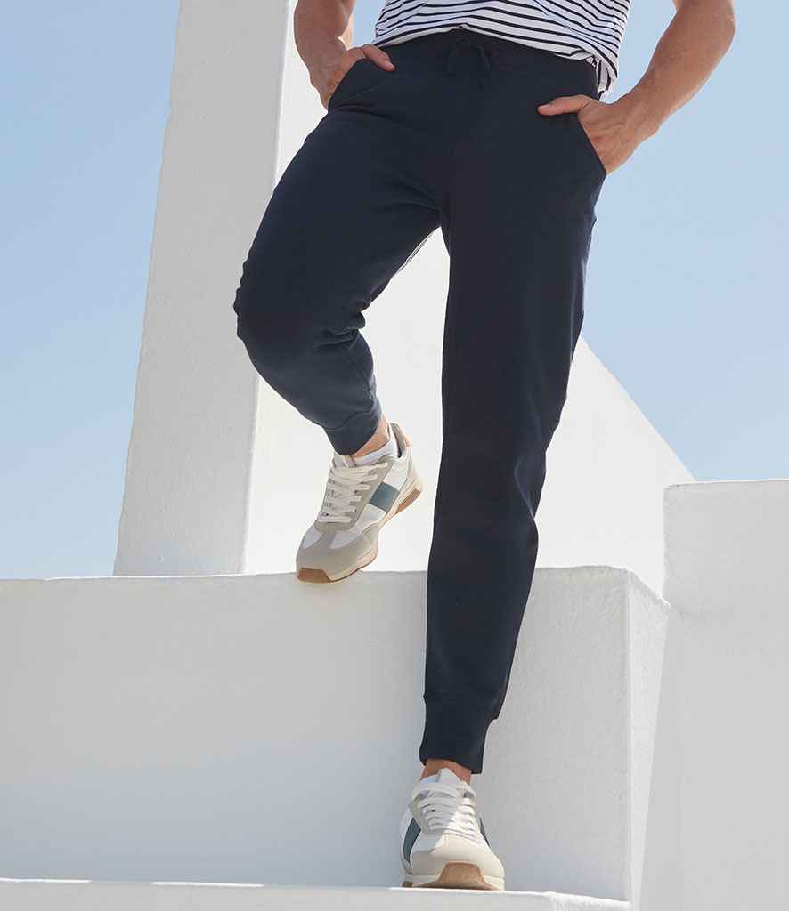 SF Clothing Slim Cuffed Jog Pants - Black