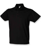 SF Clothing Stretch Piqué Polo Shirt - Black