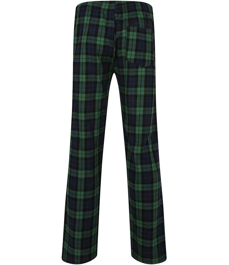 SF Clothing Tartan Lounge Pants - Navy/Green