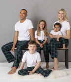 SF Clothing Tartan Lounge Pants - Navy/Green
