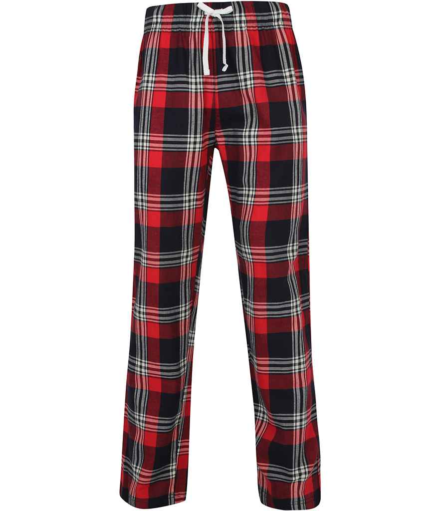 SF Clothing Tartan Lounge Pants - Red/Navy