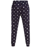 SF Clothing Unisex Cuffed Lounge Pants - Navy/White Stars