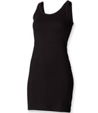 SF Clothing Ladies Tank Dress - Black