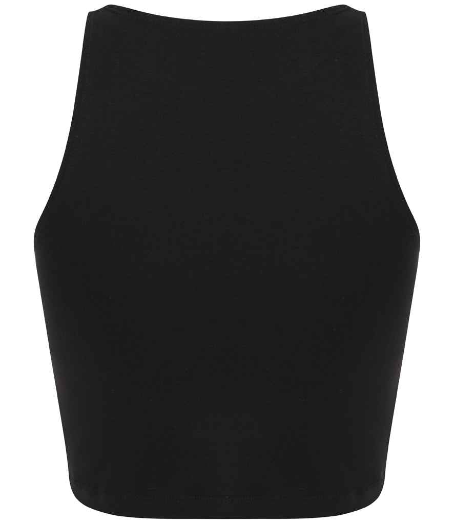 SF Clothing Ladies Cropped Top - Black