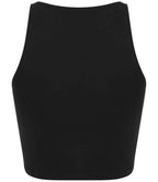 SF Clothing Ladies Cropped Top - Black