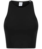 SF Clothing Ladies Cropped Top - Black