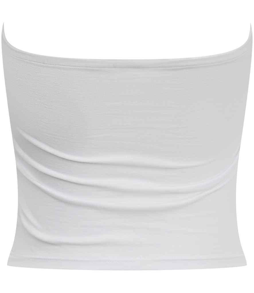 SF Clothing Ladies Bandeau Top - White