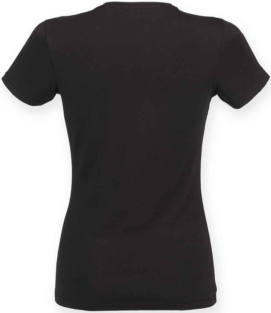 SF Clothing Ladies Feel Good Stretch T-Shirt - Black