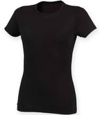 SF Clothing Ladies Feel Good Stretch T-Shirt - Black
