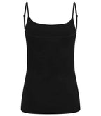 SF Clothing Ladies Feel Good Stretch Spaghetti Vest - Black
