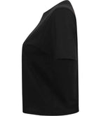 SF Clothing Ladies Cropped Boxy T-Shirt - Black