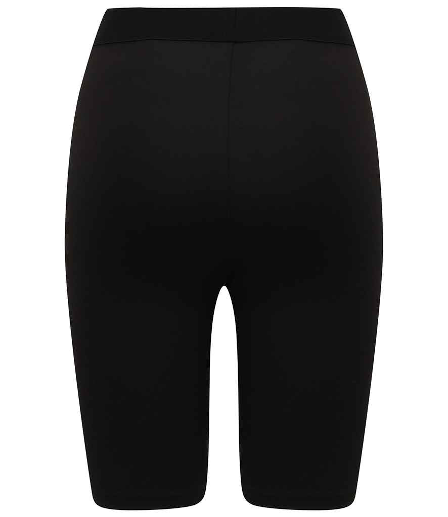SF Clothing Ladies Fashion Cycling Shorts - Black/Black