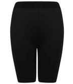 SF Clothing Ladies Fashion Cycling Shorts - Black/Black