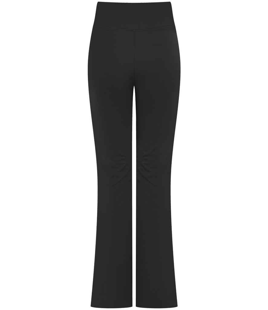 SF Clothing Ladies Flared Leggings - Black