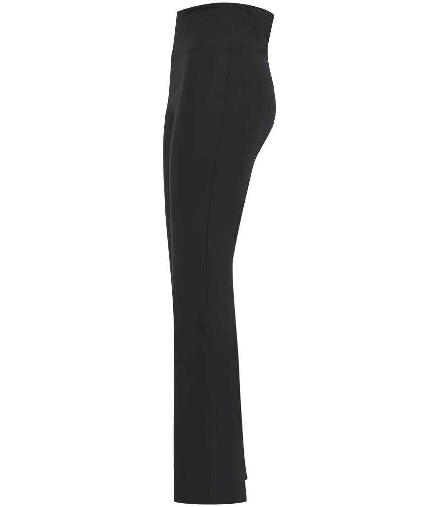SF Clothing Ladies Flared Leggings - Black