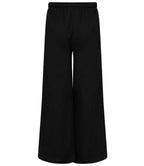 SF Clothing Ladies Sustainable Fashion Wide Leg Joggers - Black