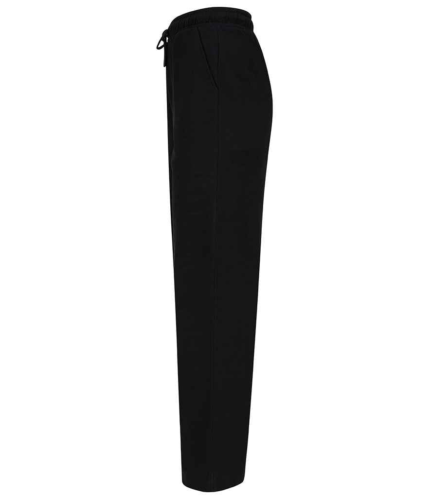 SF Clothing Ladies Sustainable Fashion Wide Leg Joggers - Black