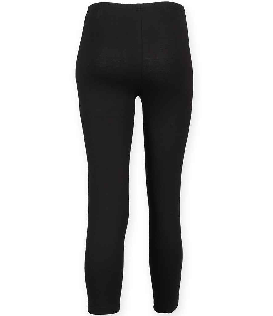 SF Clothing Ladies 3/4 Leggings - Black