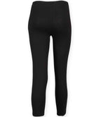 SF Clothing Ladies 3/4 Leggings - Black