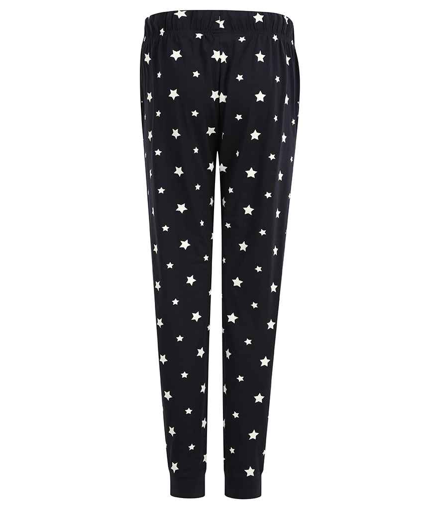 SF Clothing Ladies Lounge Pants - Navy/White Stars