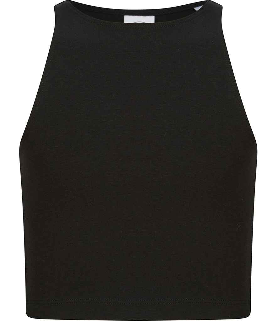 SF Clothing Kids Cropped Top - Black