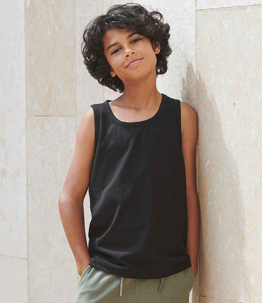 SF Clothing Kids Feel Good Stretch Vest - Black