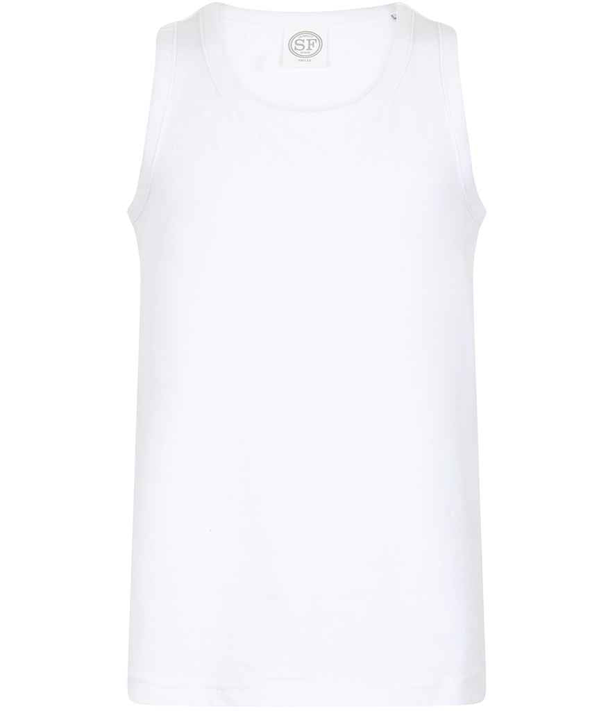 SF Clothing Kids Feel Good Stretch Vest - White