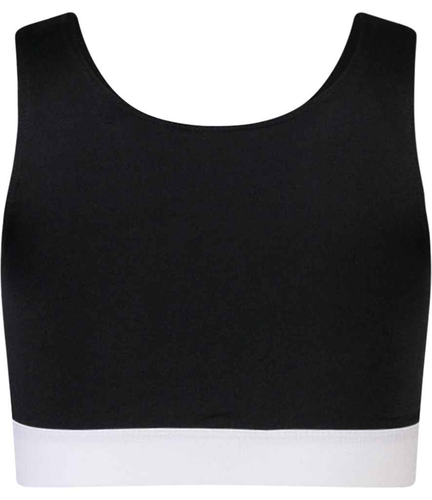 SF Clothing Kids Fashion Crop Top - Black/White