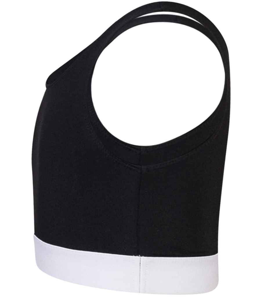 SF Clothing Kids Fashion Crop Top - Black/White