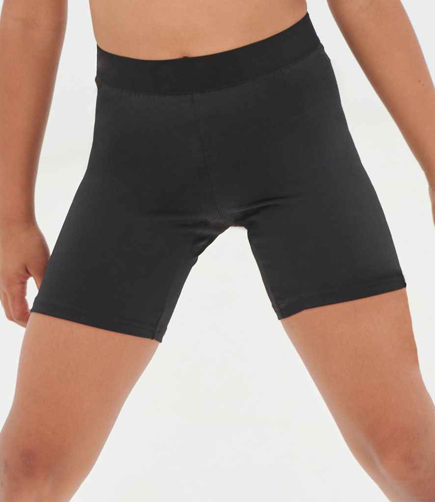 SF Clothing Kids Fashion Cycling Shorts - Black/Black
