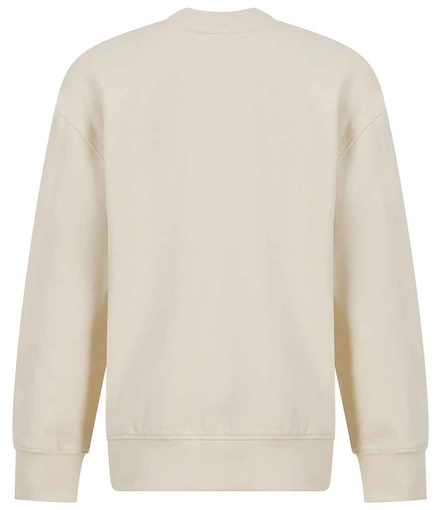 SF Clothing Kids Sustainable Fashion Curved Hem Sweatshirt - Light Stone