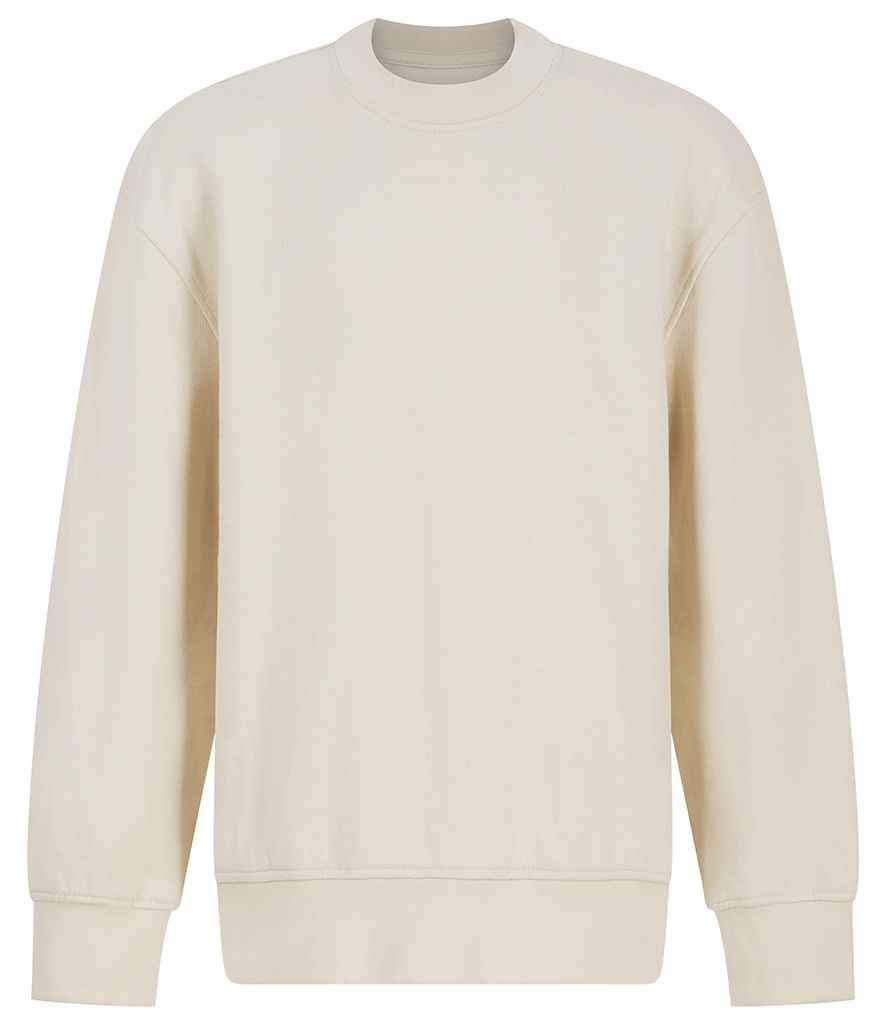 SF Clothing Kids Sustainable Fashion Curved Hem Sweatshirt - Light Stone