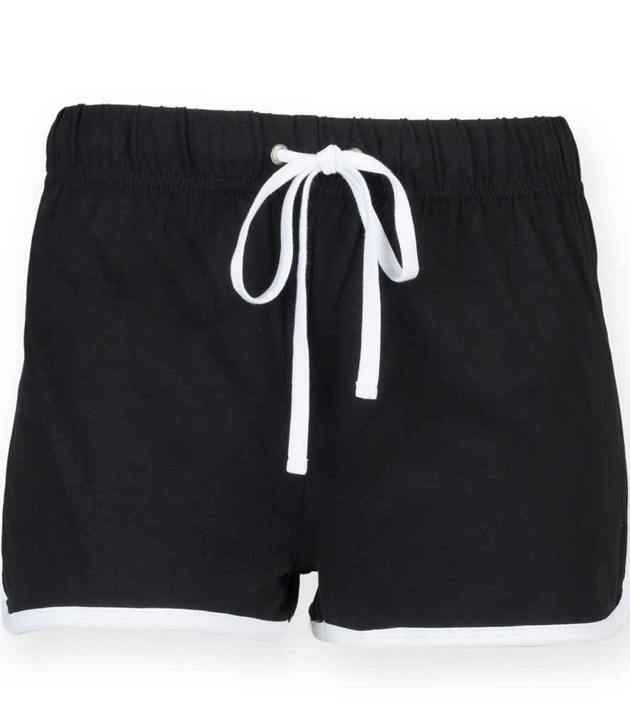 SF Clothing Kids Retro Shorts - Black/White