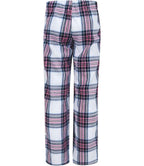 SF Clothing Kids Tartan Lounge Pants - White/Pink